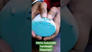 Dettol Automatic handwash dispenser unboxing.