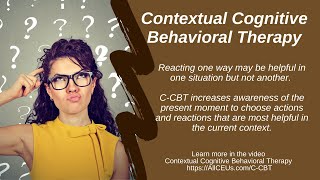 Contextual Cognitive Behavioral Therapy Video