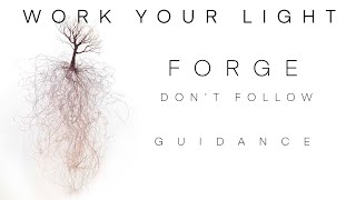 Forge, don’t follow | Guidance | Lightworker Starseeds