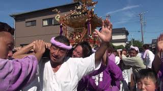 波崎きらっせ祭り2018　神輿パレード