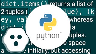 What is the difference between dict.items() and dict.iteritems() in Python2?