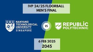 NTU v RP | Men's Final | IVP 24/25 Floorball | LIVE