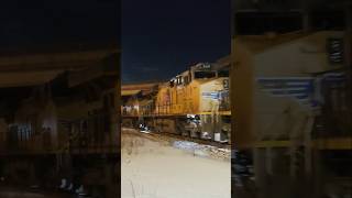 Triple Union Pacific \u0026 oversize loads on CN M396! Feb 02/25 #canadiannational#unionpacific#cntrain