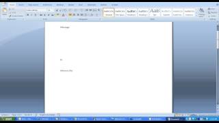 controlling page breaks in Word