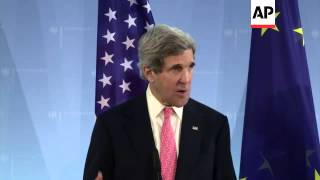 US Secretary of State Kerry meets Merkel, Westerwelle in Germany visit