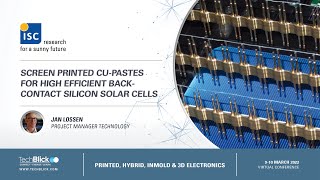 ISC Konstanz | Screen printed Cu-pastes for high efficient back-contact silicon solar cells