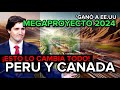 ¡Mira!🇵🇪 Desde NORTEAMÉRICA anuncian CONSTRUCCIÓN de Megaproyecto GIGANTESCO en tierras peruanas