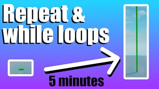 Repeat & While Loops | 5 Minute Roblox Studio Scripting Tutorial Part 29