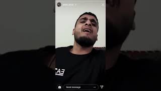 Awais Iqbal sings naats on Instagram story