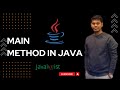 #8 Main Method in Java