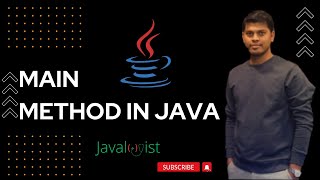 #8 Main Method in Java