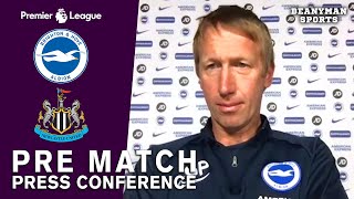 Graham Potter - Brighton v Newcastle - FULL Pre-Match Press Conference