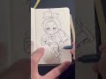 【ページ99】寝起きヤシの木を下書きが無意味な描き方で描く。 寝起きヤシの木 shorts