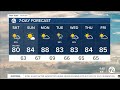 Isolated shower chance