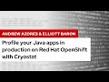 Profile your Java apps in production on Red Hat OpenShift with Cryostat | DevNation Tech Talk