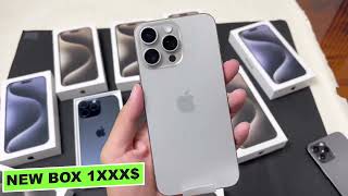 តោះមកមើលរាង iPhone 15 Pro Max  តិច 💛❤🤣 𝟐𝟓𝟔𝐆𝐁 𝟓𝟏𝟐𝐆𝐁 𝟏𝐓 | ធានាតម្លៃជូន ពី𝐀𝐝𝐦𝐢𝐧