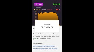 Ez Doubler Live Withdrawal || Trading Gratis Tanpa Deposit (Trading for free without deposit)