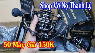 Shop Vỡ Nợ Thánh Lý 50 Cái Máy Câu Kim Loại Giá Chỉ 150K Quá Rẻ