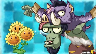 Plants Vs Zombies 2: COOLEST SUN GLITCH New Icewind Zombies Frostbite Caves ! (PVZ 2 China Version)