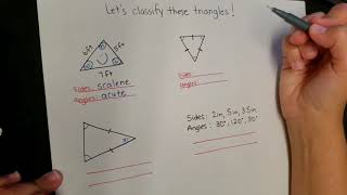 Lesson 11.2 Classify Triangles