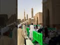 The Beauty Of Masjid Al Nabawi♥️🥰| Madina Live #shorts #short #youtubeshorts