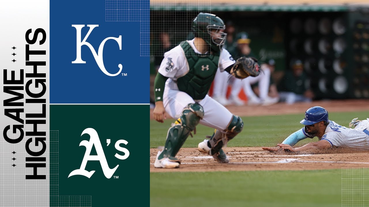 Royals Vs. A's Game Highlights (8/21/23) | MLB Highlights - YouTube