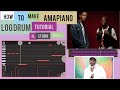 how to make amapiano on FL studio mobile Tyler ICU ft mellow & sleazy / How to find a log drum 2023