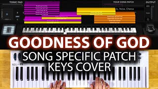 Goodness of God - MainStage patch keyboard cover- Church of the City