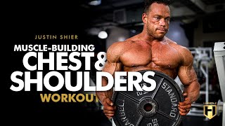 Muscle-Building Chest & Shoulders Workout | IFBB Pro Justin Shier | HOSSTILE