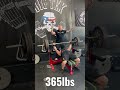 365lbs bench the best it’s ever moved gym trending training athlete