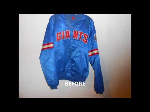 Vintage Satin Starter Jacket Restoration Vintage Satin Starter Jacket Restoration