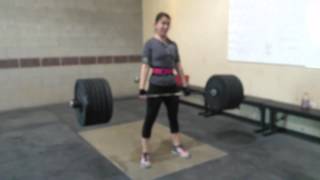 Casey 200lb Deadlift