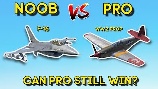 NOOB in F-16 VS PRO in Lower BR Plane - Pro Wins, Plane Gets Worse - WAR THUNDER