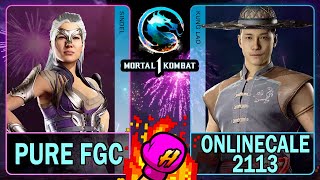 MK1 Pure FGC (SINDEL) VS Onlinecale2113 (KUNG LAO)🥊Mortal Kombat 1🥊4K 60ᶠᵖˢ