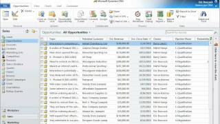 Demo: Inline Visualizations in Microsoft Dynamics CRM 2011
