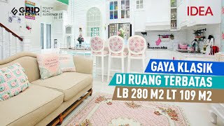 Desain Rumah Klasik di Ruang Terbatas | IDEA RUMAH