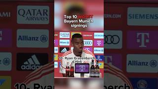 Top 10 WORST Bayern Munich signings