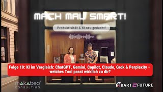 #10 KI im Vergleich: ChatGPT, Gemini, Copilot, Claude, Grok & Perplexity–welches Tool passt zu dir?