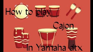 How to play Congo in Yamaha dtx multi 12 | 4/4 Beat |Music Aroma