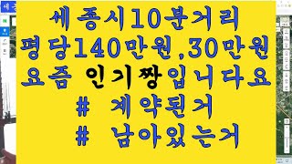 세종시10분거리/평당140만원/30만원공주시계룡면내흥리토지투자짱입니다요