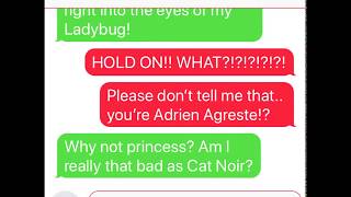 Marinette And Adrien Texting Story