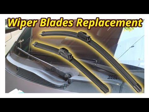 How To Replace Wiper Blades - YouTube