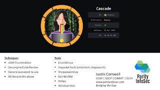 HackTheBox ~ Cascade Walkthrough