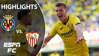 GO-AHEAD GOAL 👏 Villarreal vs. Sevilla | LALIGA Highlights | ESPN FC