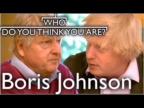 Prime Minister Boris Johnson traces his family history