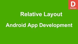Android Relative Layout Example