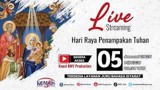 Misa Hari Raya Penampakan Tuhan (5 Januari 2025) 🧏🏼 | Gereja BMV Katedral Keuskupan Bogor