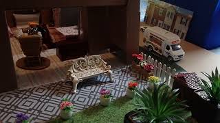 ENJOY THREE DOLLHOUSE SETTINGS IN ONE VIDEO!