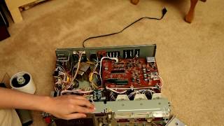 How to change the belt of Teac / Tascam 133 (122)