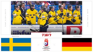Sweden vs. Germany FULL HIGHLIGHTS | 2024 Men's World Hockey Championships